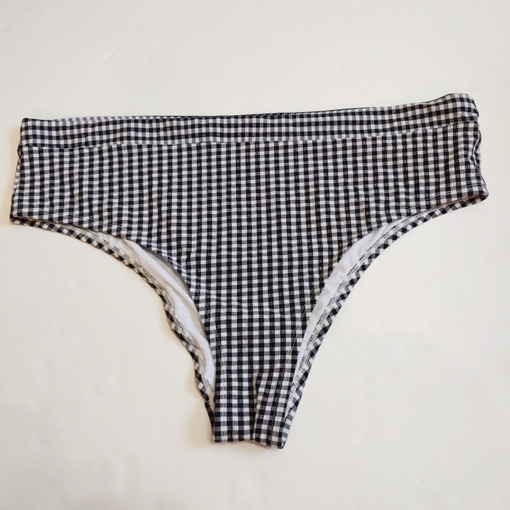 Xhilaration Gingham Plaid Bikini Bottom 20/22